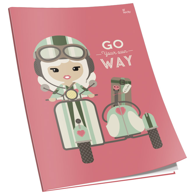 Teka meki uvez A4 karo 40+4L 80g mat+lak Lil Ledy!!