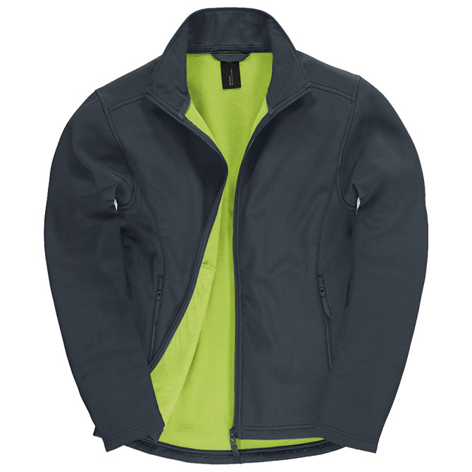 Jakna zip unisex B&C ID.701 Softshell tamnoplava 2XL