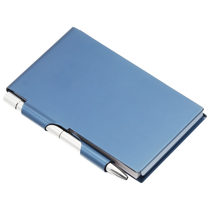 Notes A6 u aluminijskom okviru sa olovkom kemijskom plavi!!