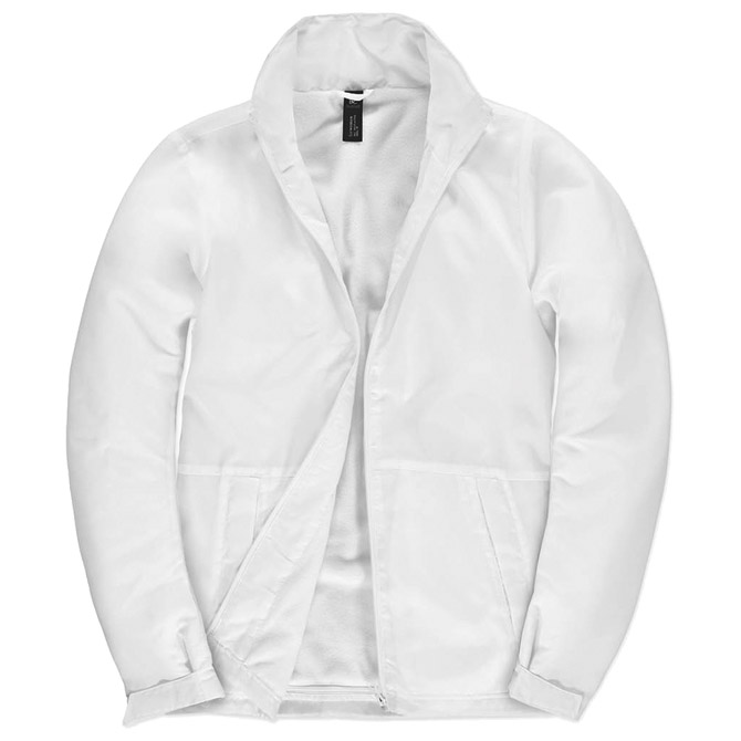 Jakna zip ženska B&C Multi-Active/women bijela S!!