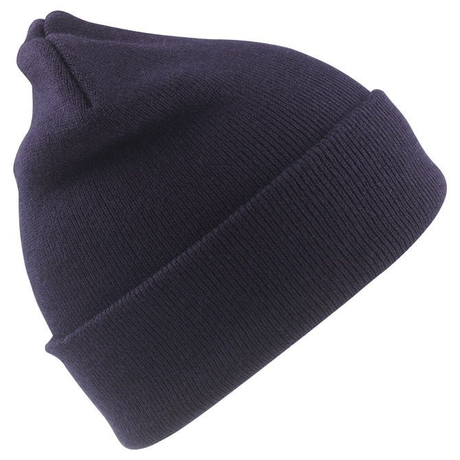 Kapa zimska Woolly tamnoplava