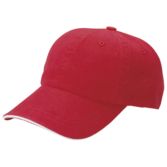 Kapa šilt 6 panela sandwich Sport crvena!!