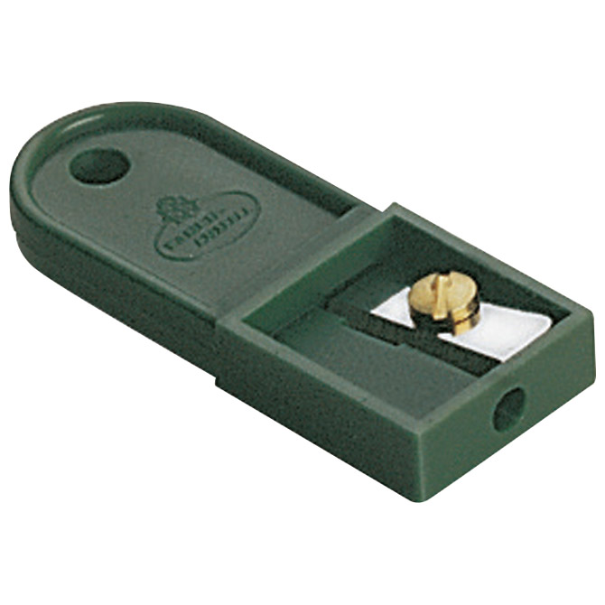 Šiljilo za mine do 2 mm debljine pvc Faber-Castell 184100 zeleno