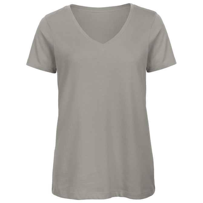 Majica kratki rukavi B&C Inspire V T/women 140g svijetlo siva L!!