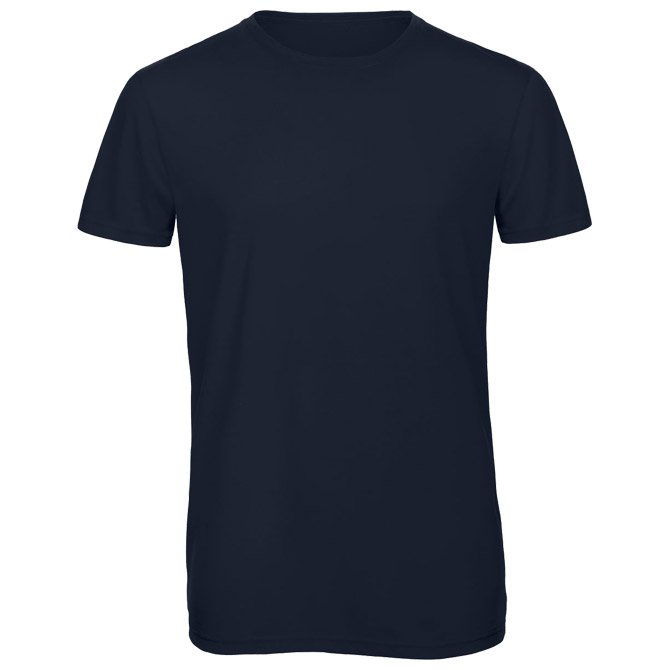 Majica kratki rukavi B&C TM055 Triblend/men tamno plava L!!