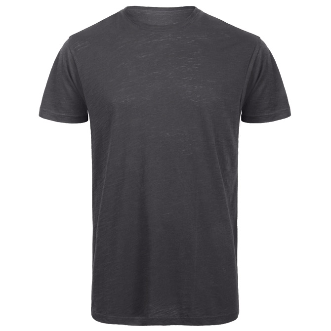 Majica kratki rukavi B&C Inspire Slub T/men antracit L!!