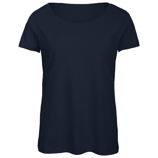Majica kratki rukavi B&C TW056 Triblend/women tamno plava L!!