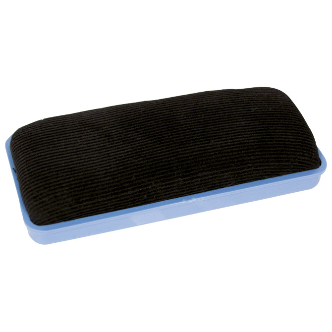 Brisač za bijelu ploču magnetni 6,5x15 cm sortirano