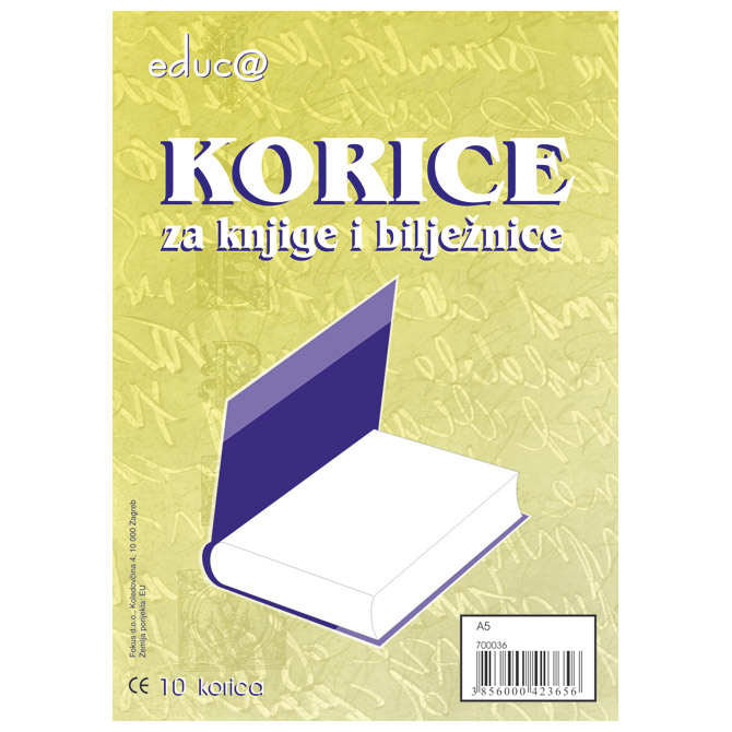 Omotnica-korice za knjige A5 100my pk10 Educa!!