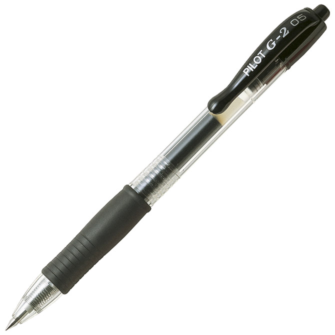 Roler gel grip 0,5 mm G2 plus Begreen Pilot BL-G2-PLS5-B crni
