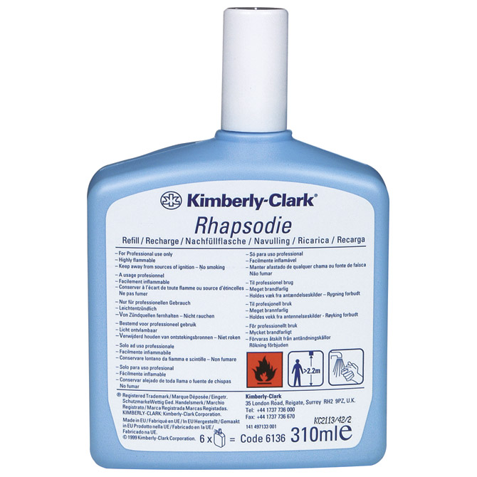 Sredstvo - osvježivač 310ml Rhapsodie Kimberly Clark 6136