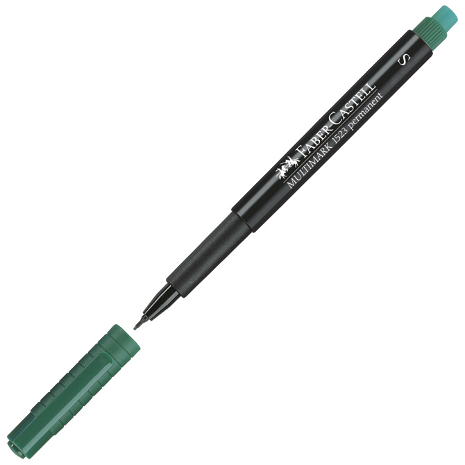 Marker permanentni 0,4 mm Multimark Faber-Castell 152363 zeleni