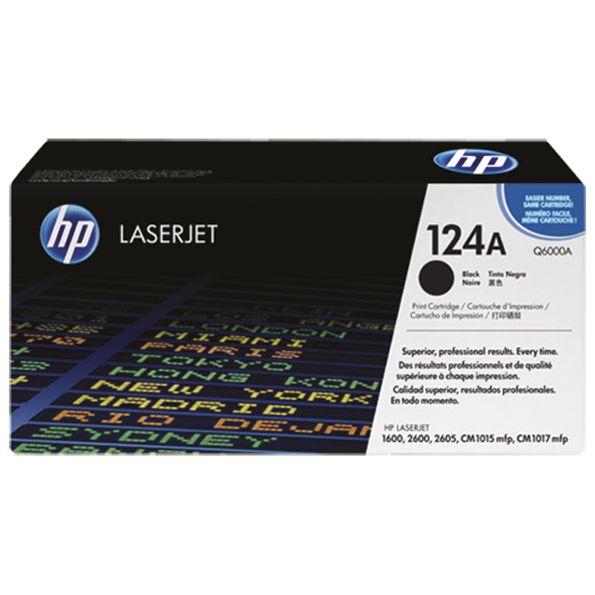 Toner HP.Q6000A,CLJ2600(124A)original crni