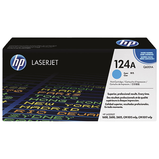 Toner HP.Q6001A,CLJ2600(124A)original plavi