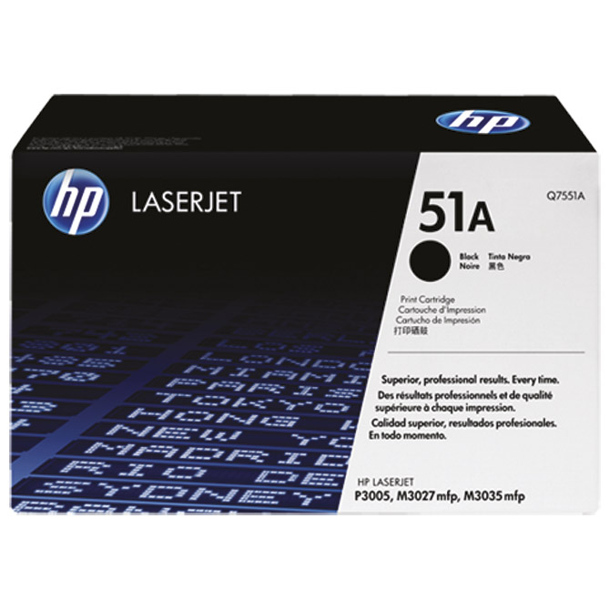 Toner HP.Q7551A,LJ P3005 original crni!!