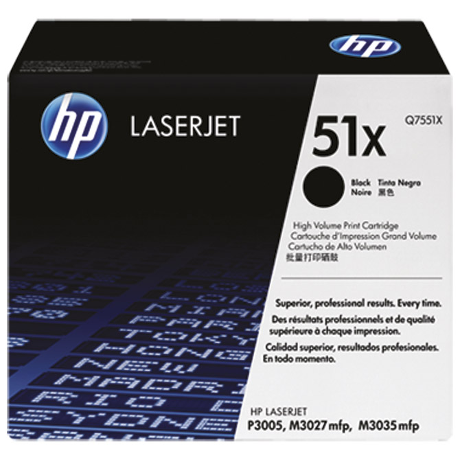 Toner HP.Q7551X,LJ P3005 original crni!!