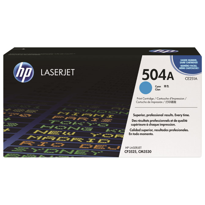 Toner HP.CE251A,CLJ CM3530/CP3525(504A)original plavi!!