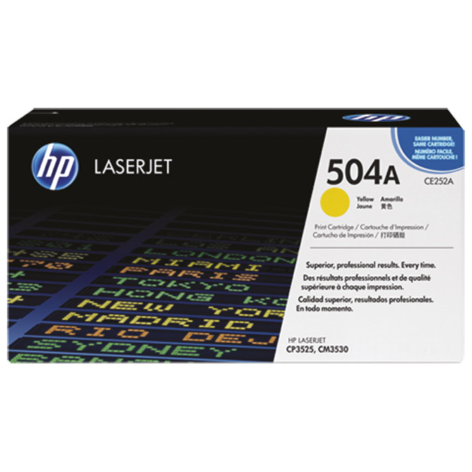 Toner HP.CE252A,CLJ CM3530/CP3525(504A)original žuti!!