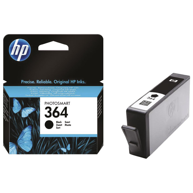 Ink Jet HP.no.364 CB316EE original crni!!