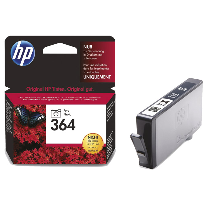 Ink Jet HP.no.364 CB317EE original foto crni