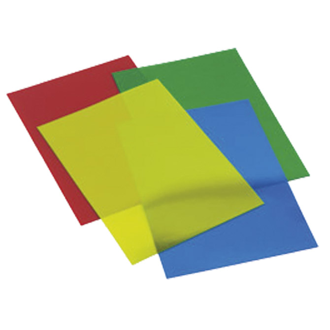 Korice za spiralni uvez 180my pvc A4 pk100 GBC CE011820E plave