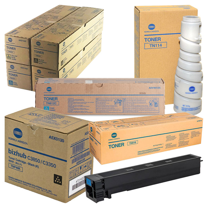 Toner Minolta TN212K, Bizhub C10P original crni