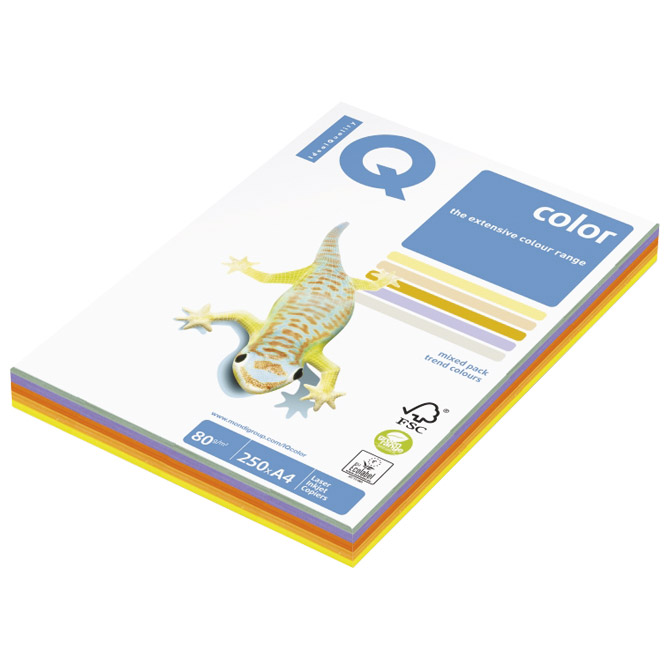 Papir ILK IQ Trend A4 80g pk250 Mondi RB03 mix!!