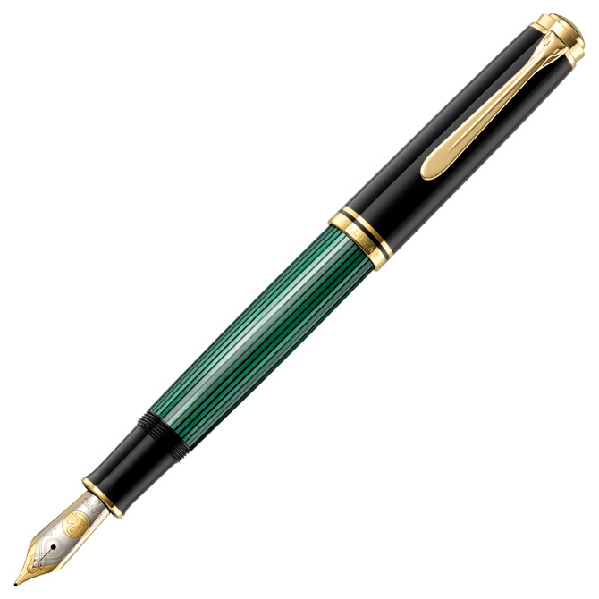 Nalivpero Souveran M1000 (M) Pelikan 987594 zeleno