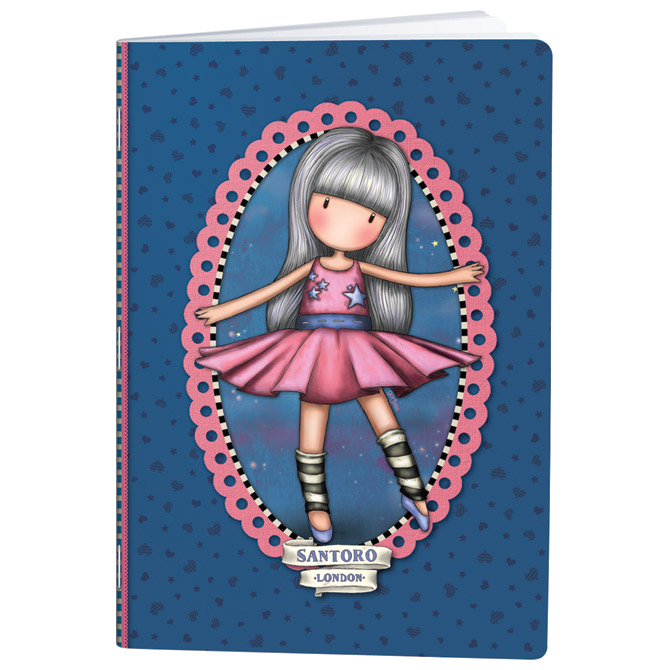 Teka meki uvez A4 crte 40+4L 75g Gorjuss Mar Mar!!