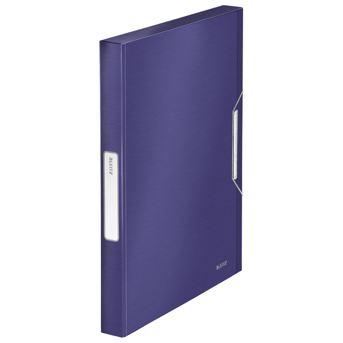 Mapa s gumicom hrbat-30mm A4 pp Style Leitz 39560069 tamno plava!!