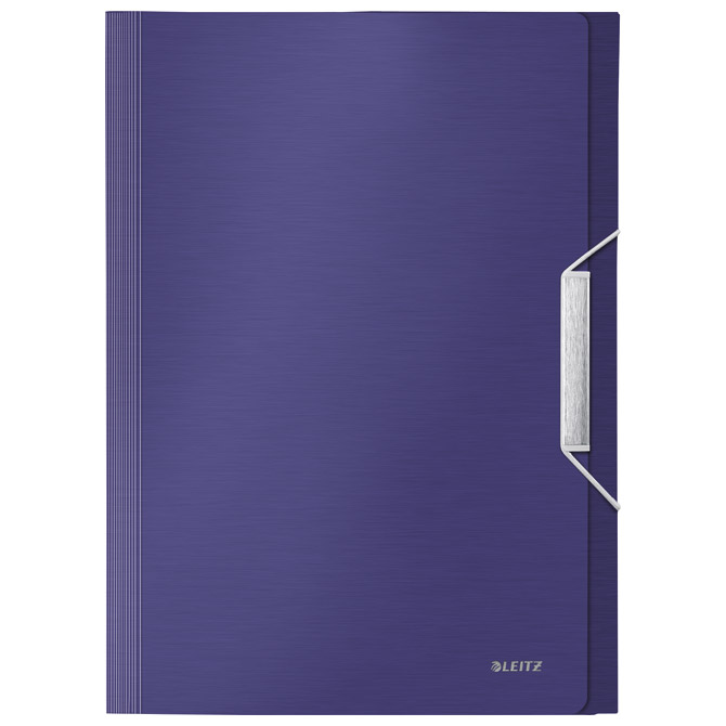 Mapa za kućni budžet  6 pregrada s gumicom pp Style Leitz 39570069 tamnoplava