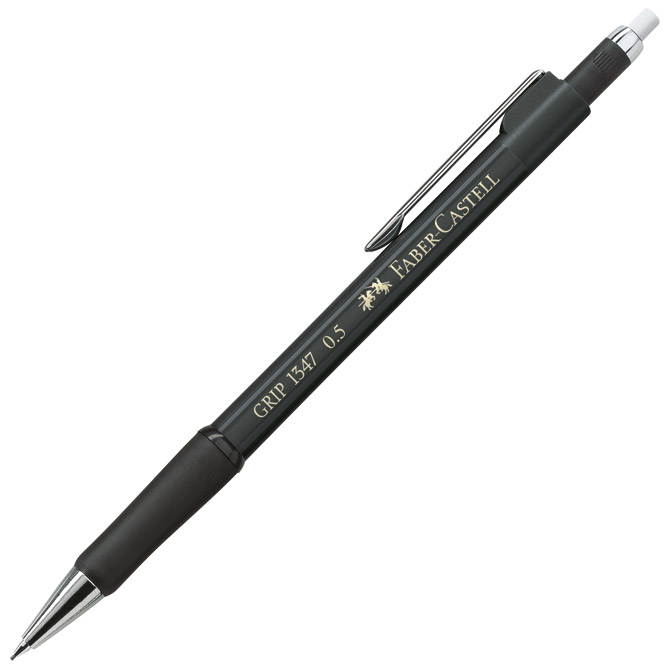 Olovka tehnička 0,7 mm grip 1347 Faber-Castell 134799 crna