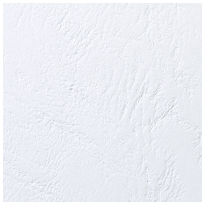 Korice za spiralni uvez 250g karton reljefne A4 pk100 GBC CE040070 bijele