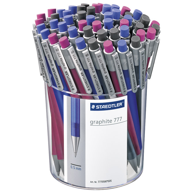 Olovka tehnička 0,5mm Graphite u čaši pk50 Staedtler 77705KP50S sortirano!!