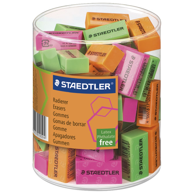 Gumica Neon pk60 Staedtler 526F KP60 sortirano!!