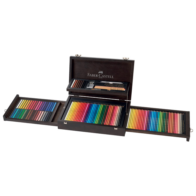 Set Art&Graphic u drvenoj kutiji Faber Castell 110086
