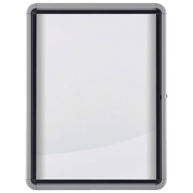 Ploča oglasna magnetna-staklena krilna vrata  75,2x69,2x3,7 cm Nobo 1902558 bijela