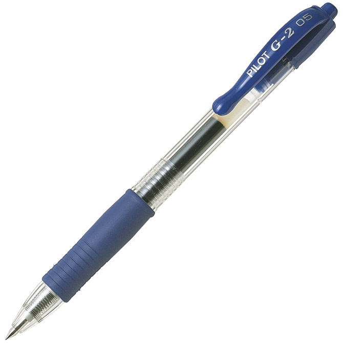 Roler gel grip 0,5 mm G2 plus Begreen Pilot BL-G2-PLS5-L plavi