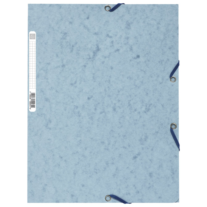 Fascikl klapna s gumicom chartreuse A4 Exacompta 55531E sivi