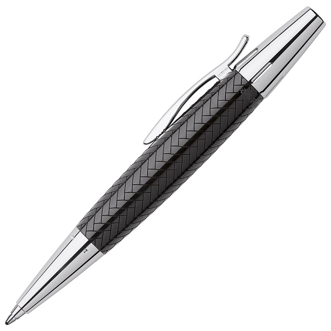 Olovka kemijska E-Motion Resin II Parquet Faber-Castell 148351 crna **SELECTIVE!!