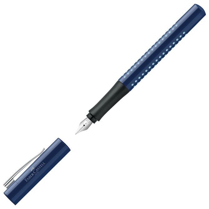 Nalivpero Grip 2010 (F) Faber Castell 140925 plavo-svijetlo plava!!