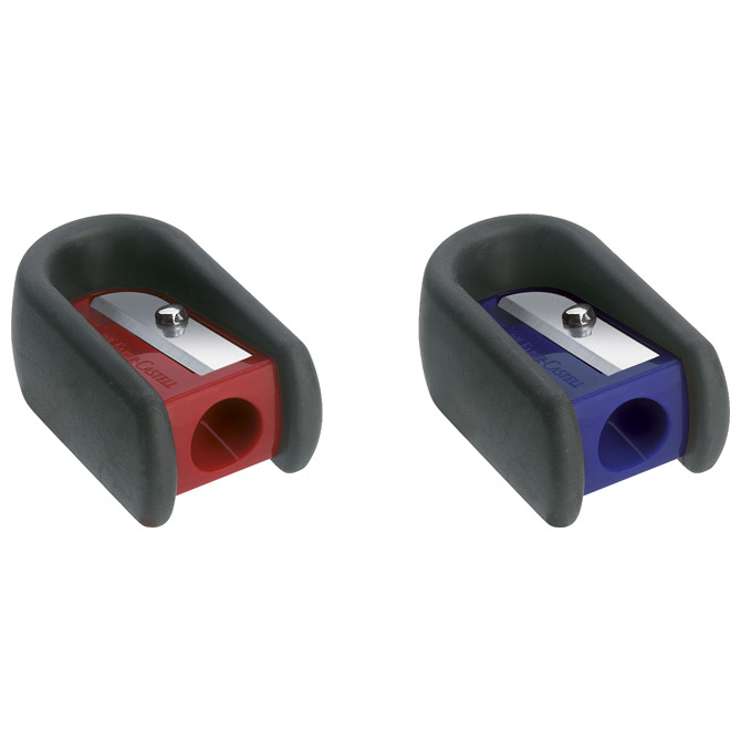 Šiljilo pvc 1rupa Faber-Castell 184801 sortirano