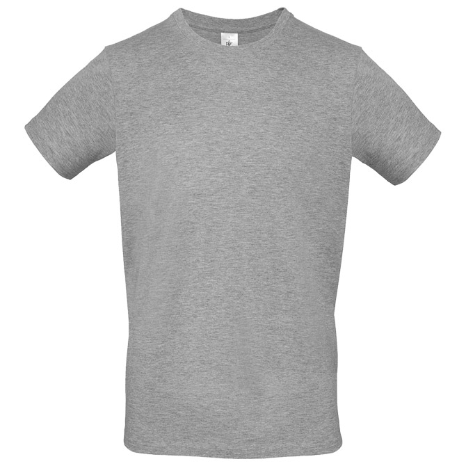 Majica kratki rukavi B&C #E150 svijetlosiva L