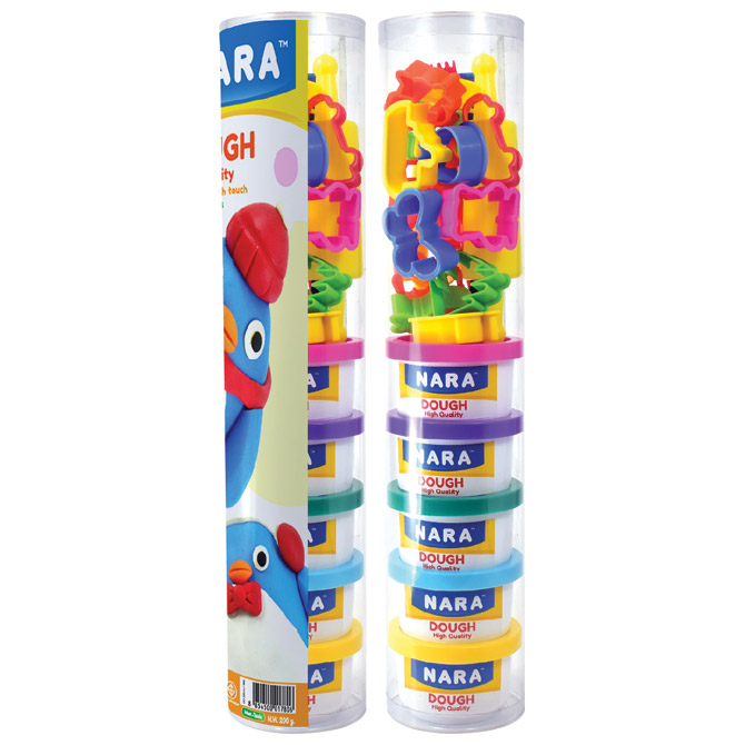 Plastelin  5bojax40g mekan + pribor Nara DO-200-5+19ML!!