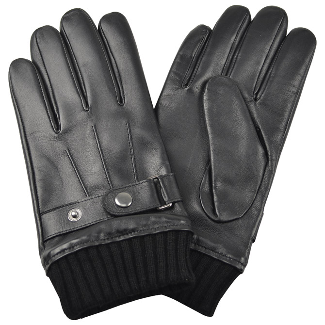 Rukavice kožne muške Galko 71-0070-R01 crne XL