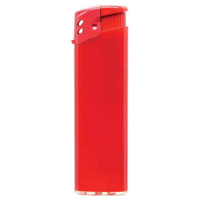 Upaljač elektronski sjajni Atomic Favorit crveni!!