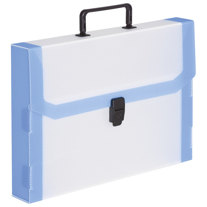 Torba-kofer pp-tvrdi  380x270x50mm sa fluo rubom Balmar (Dispaco) VID5 proz bijela/crna ručka!!