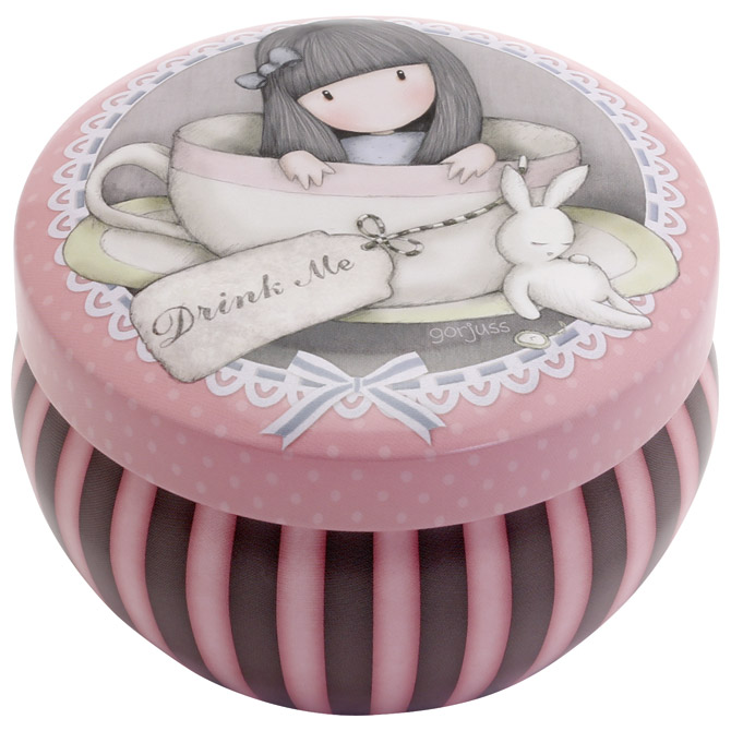 Kutija ukrasna metalna s poklopcem Sweet Tea Gorjuss 242ST!!