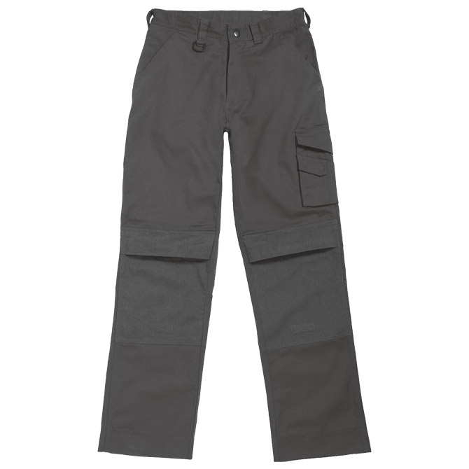 Hlače duge B&C Universal pro siva 50!!