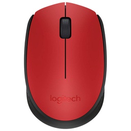 [000026850] Miš usb 3tipke optički bežični M171 Logitech crveno/crni blister